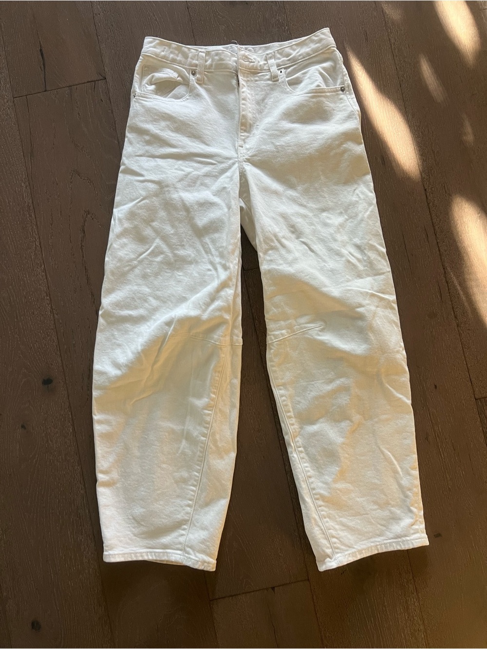 Cake Men's Relaxed White Jeans